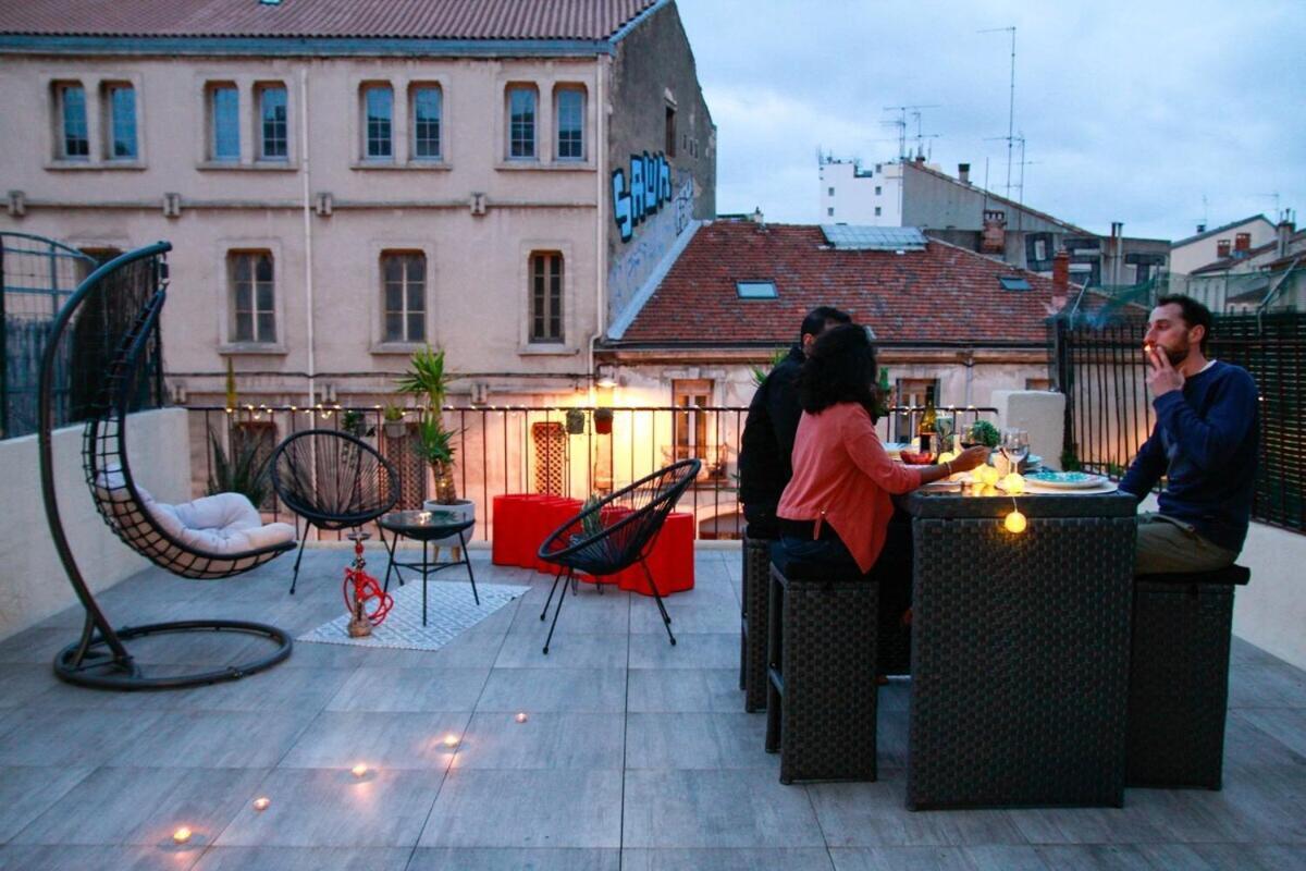 L'Amoureux - Terrasse Et Climatisation Coeur De Ville Montpellier Eksteriør bilde