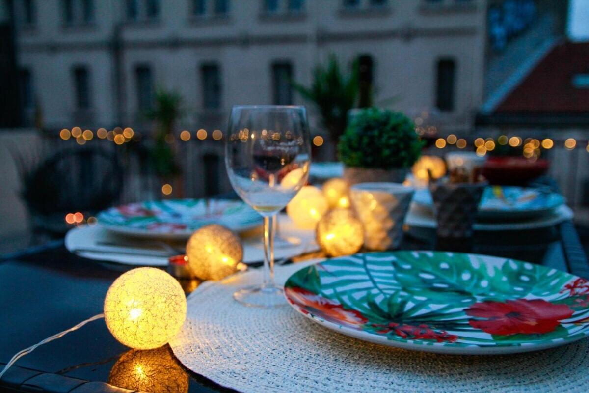 L'Amoureux - Terrasse Et Climatisation Coeur De Ville Montpellier Eksteriør bilde