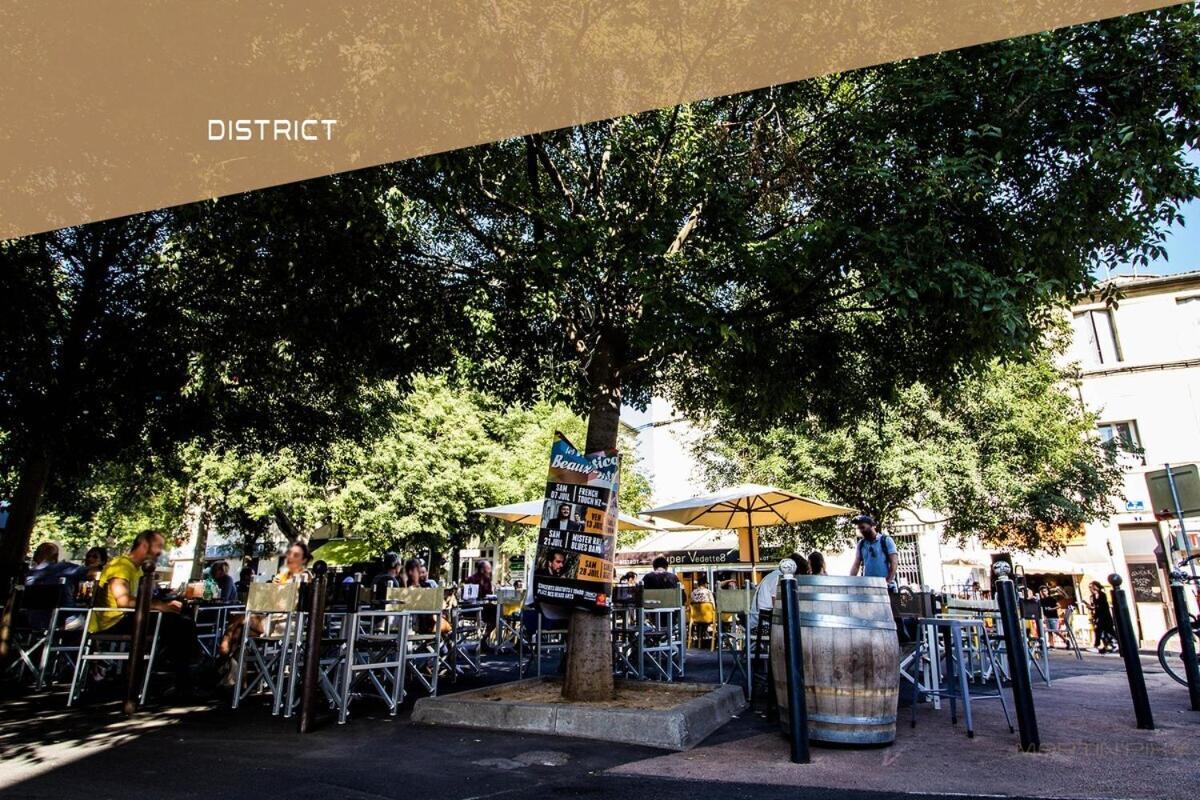 L'Amoureux - Terrasse Et Climatisation Coeur De Ville Montpellier Eksteriør bilde